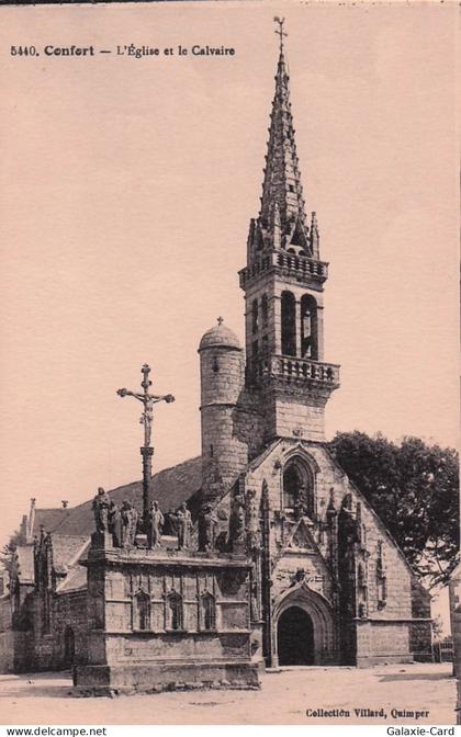 29 CONFORT MEILARS L EGLISE ET LE CALVAIRE