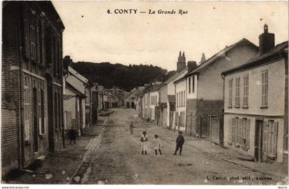CPA Conty Grande Rue (1497749)