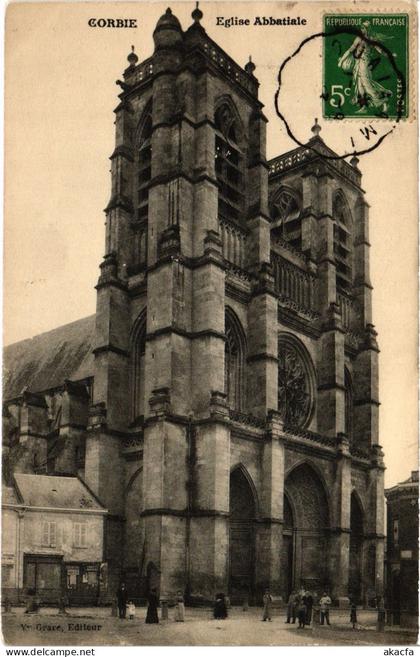 CPA Corbie Eglise Abbatiale (1498895)