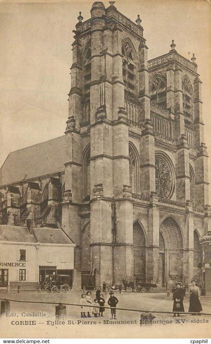 CPA Corbie eglise st pierre monument historique xv siecle
