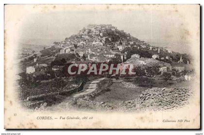 CPA Cordes Vue generale