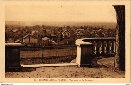 CPA Cormeilles en Parisis Vue prise de la Terrasse FRANCE (1307679)