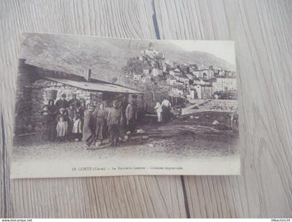 CPA 20 2B Haute Corse la nouvelle caserne cuisines improvisées