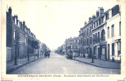 CPA Carte Postale France- Coudekerque Branche- Boulevard Jean Jaures 1945 VM46718ok