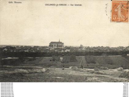 1 cpa Coulanges la vineuse