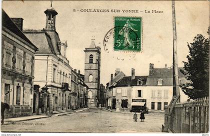 CPA Coulanges sur Yonne la Place (1478353)