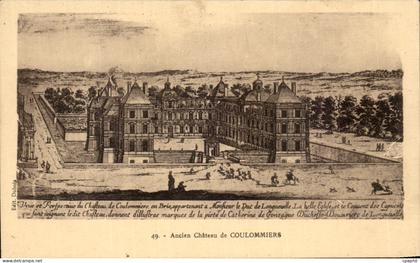 CPA Ancien Chateau de Coulommiers