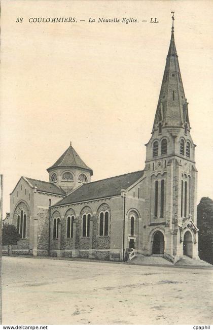 CPA Coulommiers la Nouvelle Eglise