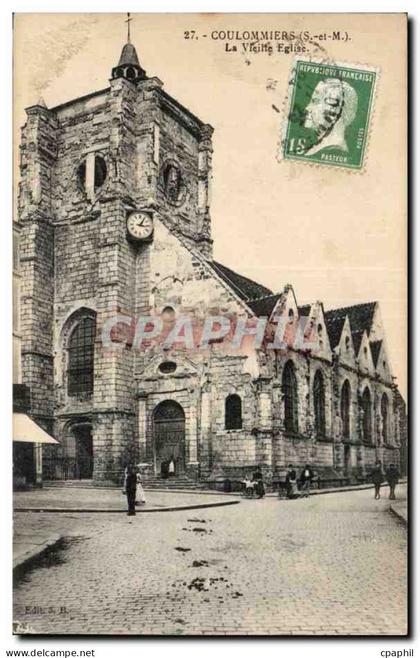 CPA Coulommiers La vieille eglise