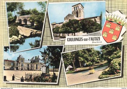 COULONGES SUR L'AUTIZE - carte multi-vues.