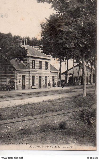 Coulonges sur l'Autize : la gare