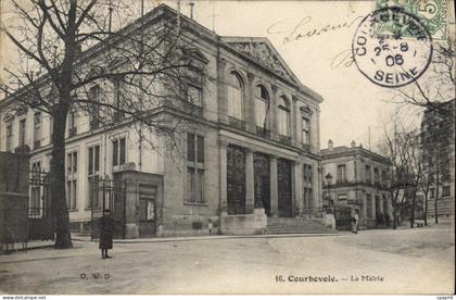CPA Courbevoie La Mairie