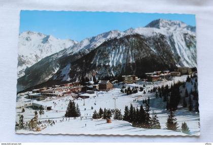 Cpm, Courchevel, vue générale depuis les pentes de la Loze, Savoie 73