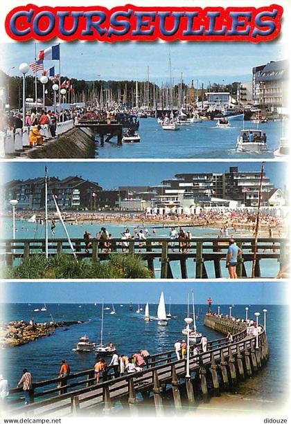 14 - Courseulles sur Mer - Multivues - La Jetée - CPM - Voir Scans Recto-Verso