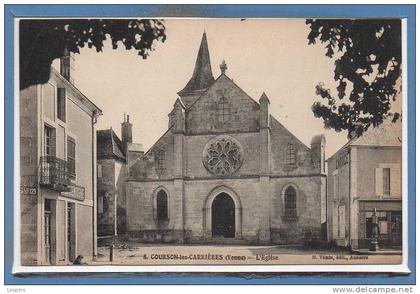 89 - COURSON les CARRIERES --  L'Eglise