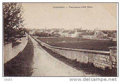 Dép 89 - RF6162 - Courson les Carrières - Panorama ( côté Sud ) - état