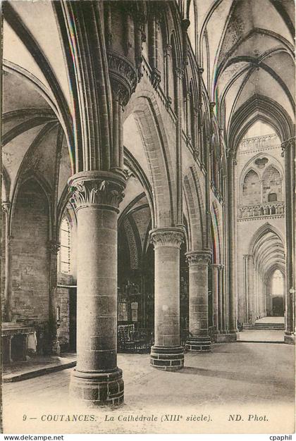 CPA Coutances La Cathedrale (XIIIe s)
