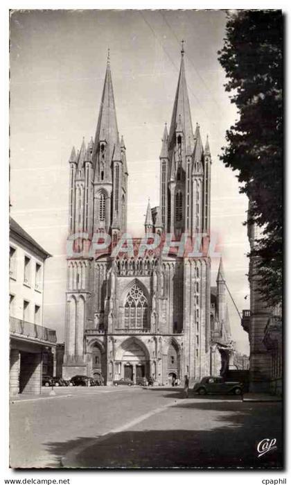 CPSM Coutances La cathedrale