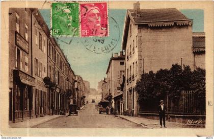 CPA AK CRAPONNE-sur-ARZON Alt 937 m - L'Avenue de la Gare (585335)