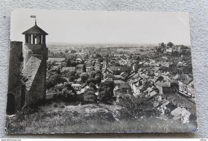 Cpm 1964, Crémieu, la ville vue de la colline saint Hippolyte, Isère 38