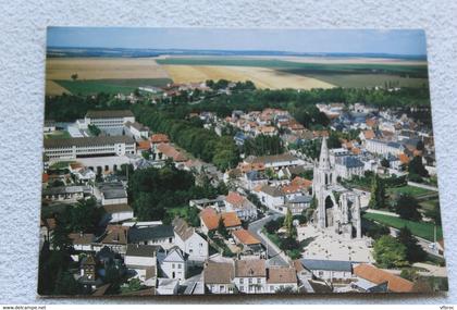H314, Cpm, Crepy en Valois, vue aérienne, Oise 60
