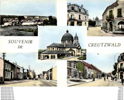 1 cpsm Souvenir de Creutzwald