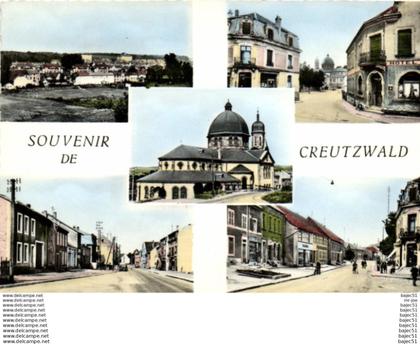 1 cpsm Souvenir de Creutzwald