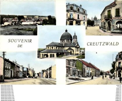 1 cpsm Souvenir de Creutzwald