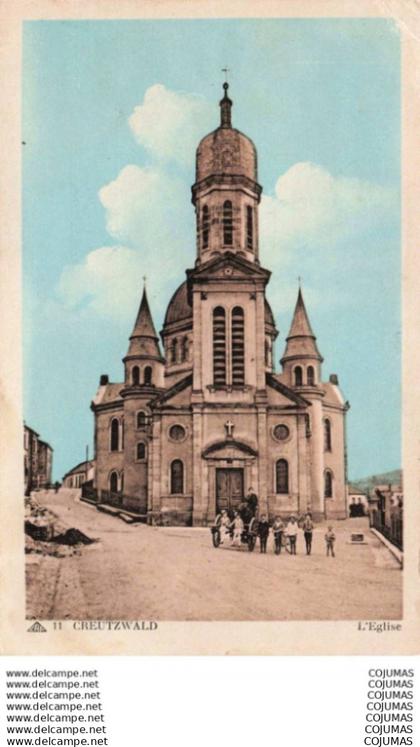 57 - CREUTZWALD - S01344 - L'Eglise