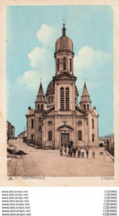 57 - CREUTZWALD - S01344 - L'Eglise