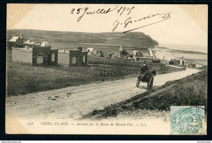 CPA - Carte Postale - France - Criel Plage - Arrivée par la Route de Mesnil Val - 1905 (CP22028OK)