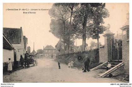 AXBP1-0062-62 - CROISILLES - Rue d'arras