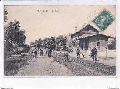 CROISILLES: la gare - très bon état
