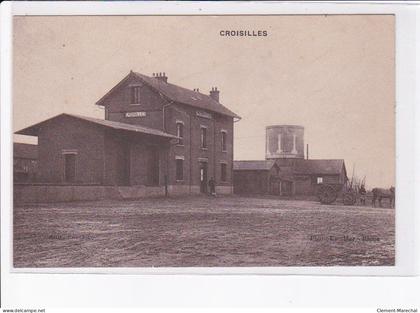 CROISILLES: la gare - très bon état