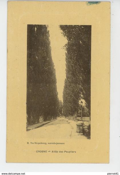 CROSNES - CROSNE - Allée des Peupliers