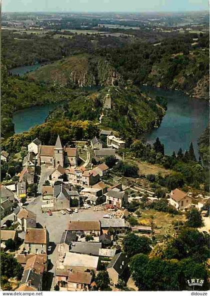 Carte Postale - 23 - Crozant - Les ruines du Château de Crozant - Vue aérienne - CPM - Voir Scans Recto-Verso - Poscard