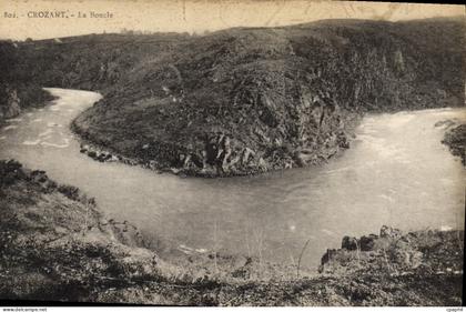 CPA Crozant la Roncle