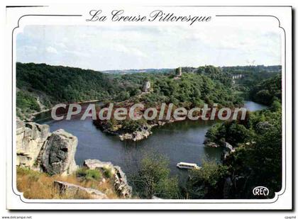 CPSM Crozant Creuse Les Ruines de Crozant