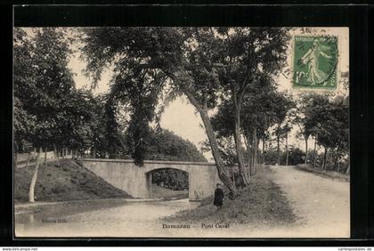CPA Damazan, Pont Canal