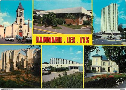 77 - Dammarie les Lys - Multivues - Immeuble - Automobiles - CPM - Voir Scans Recto-Verso