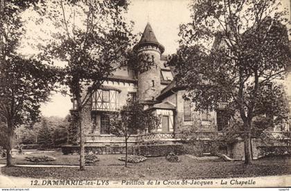 CPA Dammarie Les Lys Pavillon De La Croix St Jacques