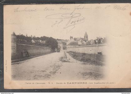 78 - DAMPIERRE EN YVELINES - Entrée de Dampierre - Côté Rambouillet