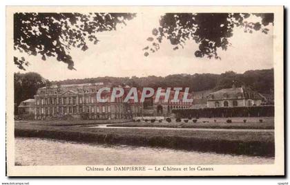 CPA Chateau de Dampierre Le Chateau et Les Canaux
