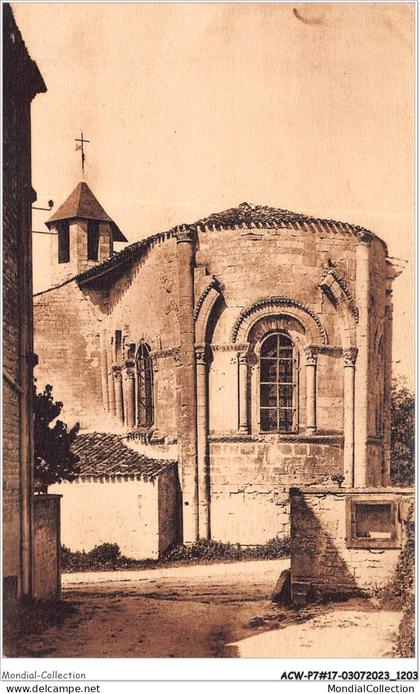 ACWP7-17-0606 - DAMPIERRE SUR BOUTONNE - Abside de l'eglise romane