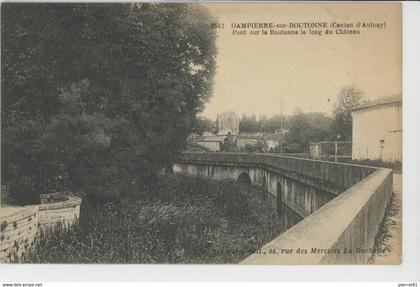 DAMPIERRE SUR BOUTONNE - Pont sur la Boutonne le long du Château
