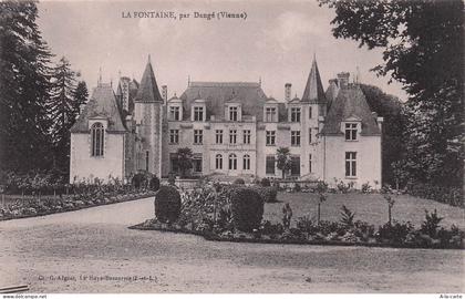 86 DANGE SAINT ROMAIN CHATEAU DE LA FONTAINE