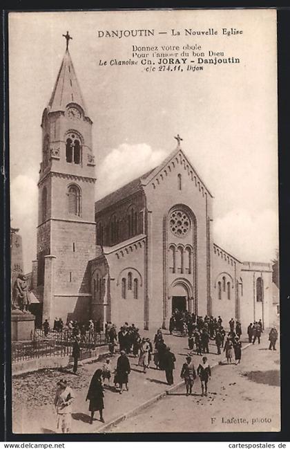 CPA Danjoutin, La Nouvelle Eglise