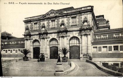 CPA Dax Facade monumentale de Dax Salin Thermal