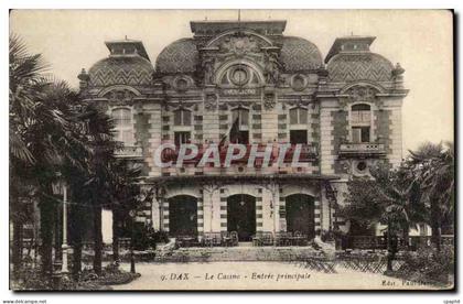 CPA Dax Le Casino Entree principale