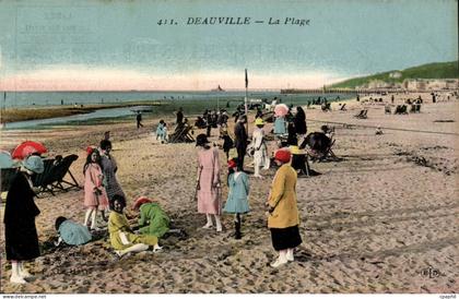 Deauville CPA La plage
